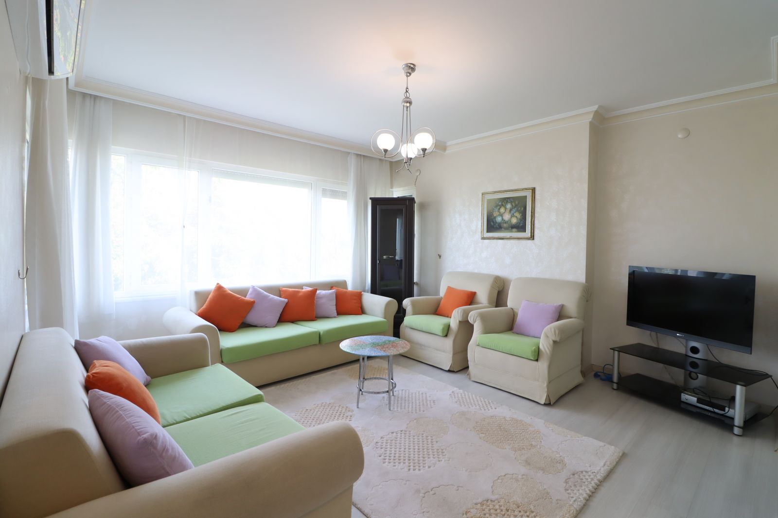 ARAPSUYU MAH DENİZE 70M MESAFE'DE 1+1 EŞYALI KİRALIK DAİRE