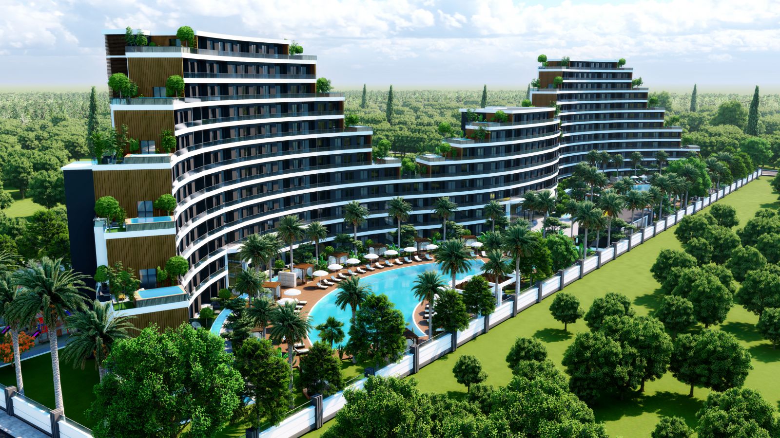 BENZERSİZ BİR KOMPLEKS EŞSİZ BİR PROJEDE TERASLI 2+1 SEÇENEKLER DE MEVCUT  VE SİZLERİ BEKLİYOR !