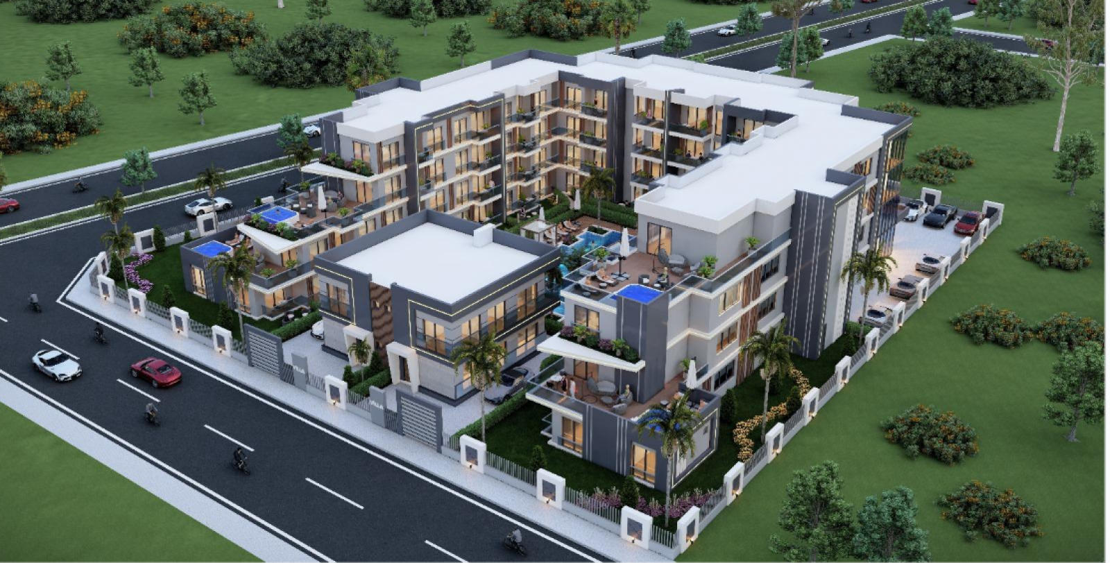 YAŞAMIN YENİ ADRESİ ALTINTAŞ'TA   LÜKS SİTE 'DE 2+1 DAİRELER